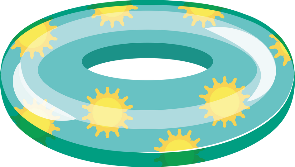 pool ring float icon